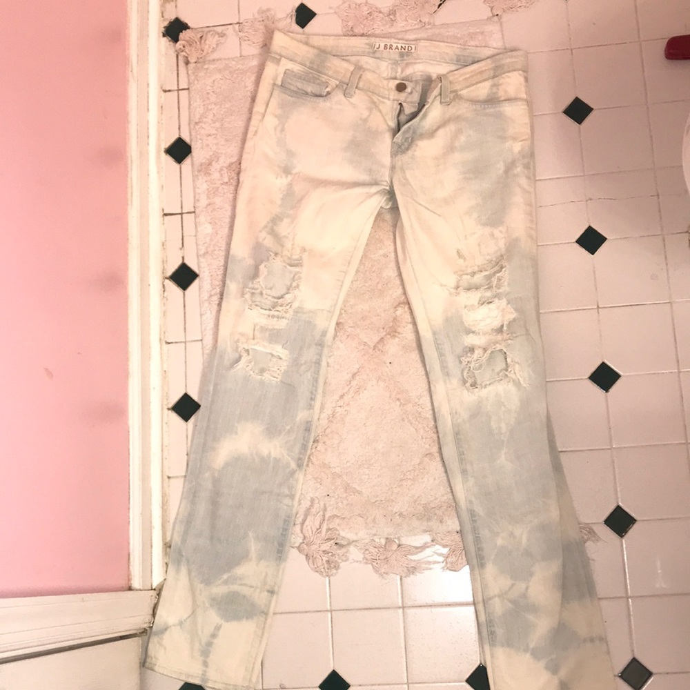 Jbrand Bleached Jeans